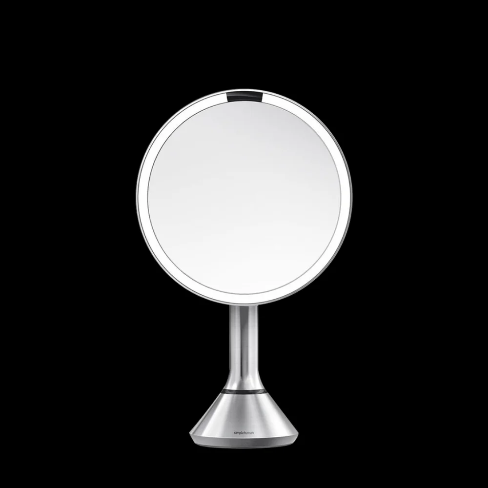 Simplehuman L19957340 8-inch Round Sensor Makeup Mirror 5x